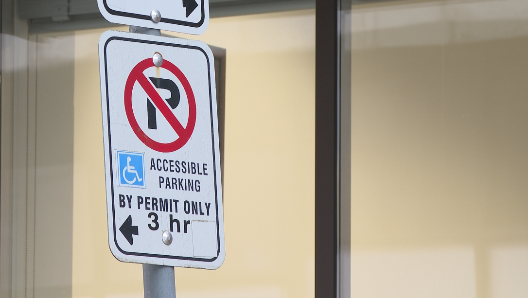 accessible parking sign